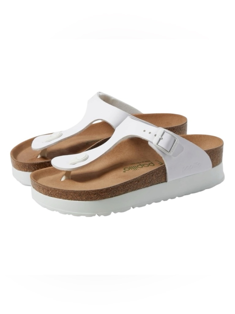 NEW Birkenstock Papillo Women’s Gizeh Pap Flex Platform Sandals Size 6- 6.5